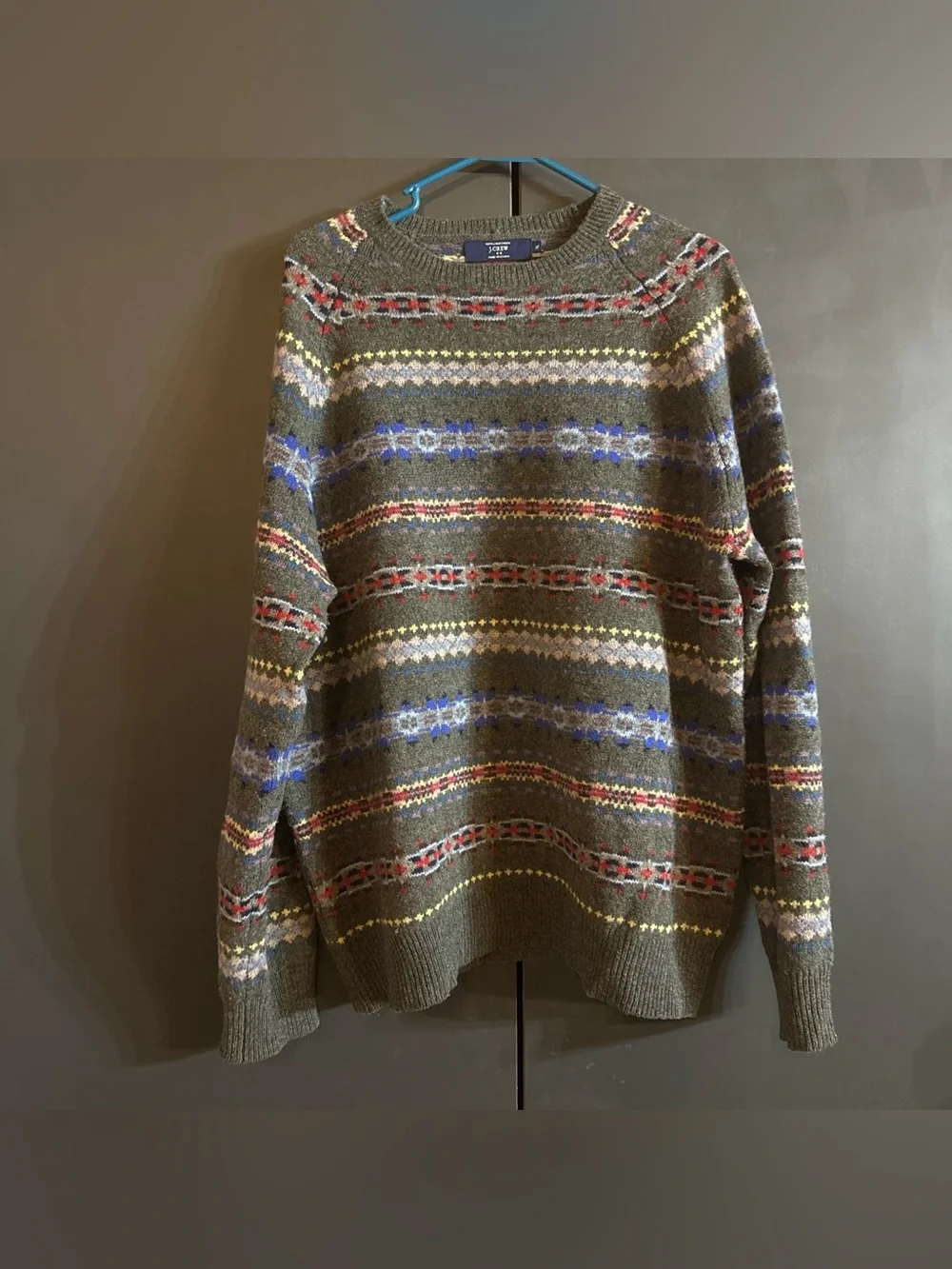 J Crew Lambs Wool Sweater